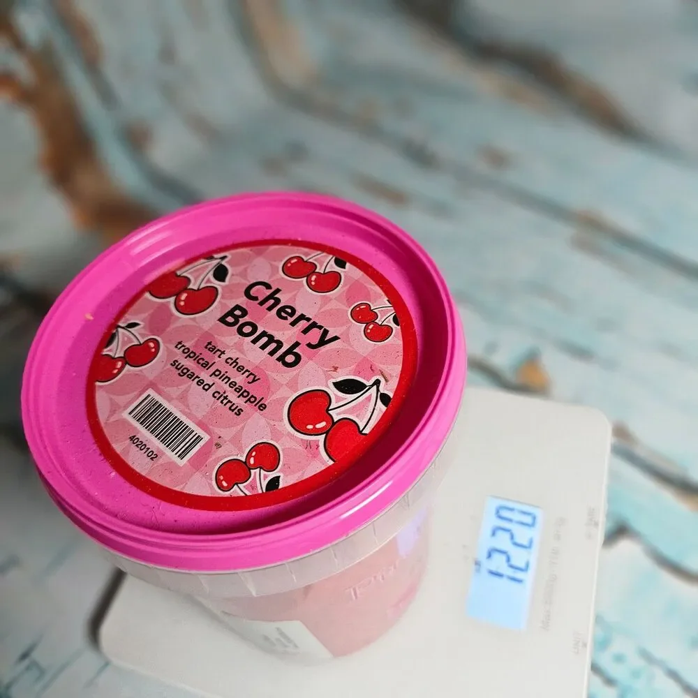 Pink Zebra Cherry Bomb Sprinkles Wax Melts 16 oz Jar Home Fragrance NEW